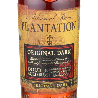 Planteray Dark Rum Original Dark 80 - 750ML - Front Label