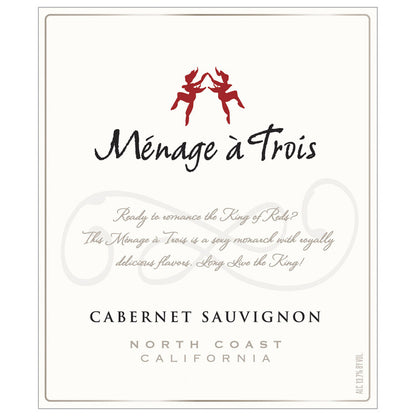 Menage A Trois Cabernet Sauvignon North Coast - 750ML - Front Label