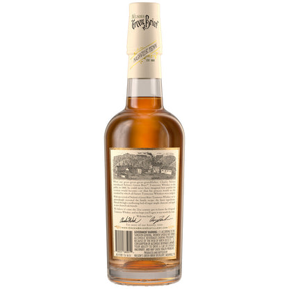 Nelson's Green Brier Tennessee Whiskey Hand Made Sour Mash 91 - 375ML - Back