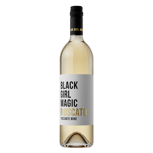 Black Girl Magic Moscato Frizzante California - 750ML - Front