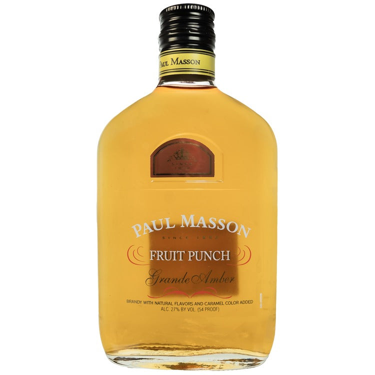Paul Masson Fruit Punch Flavored Brandy Grande Amber 54 - 375ML