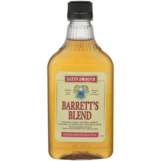 Barrett's Blended American Whiskey 80 - 375ML - Front