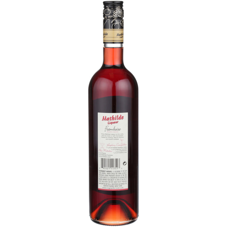 Mathilde Framboise Landes 36 - 750ML - Back