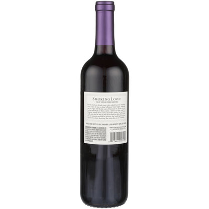 Smoking Loon Zinfandel California - 750ML - Back