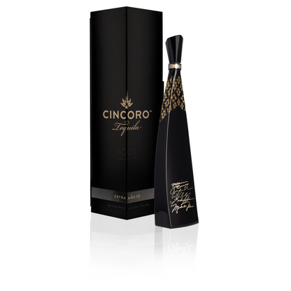 Cincoro Tequila Extra Anejo 80 W/ Wooden Gift Box - 1.75L - Back