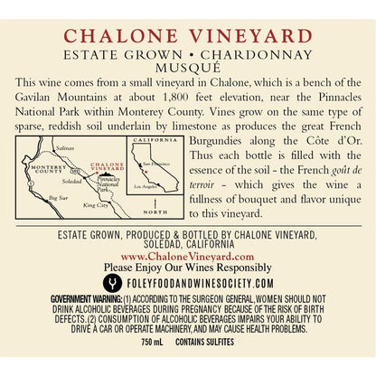 Chalone Vineyard Chardonnay Chalone Vineyard Chalone 2022 - 750ML