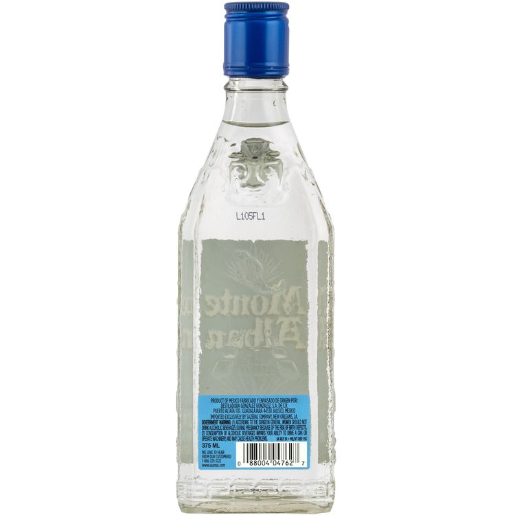 Monte Alban Tequila Silver 80 - 375ML - Back