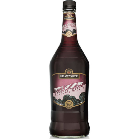 Hiram Walker Black Raspberry Liqueur 33 - 1.0L - Front