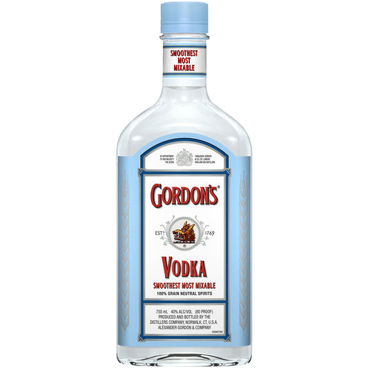 Gordon's Vodka Specialty Spirit 80 - 750ML - Front