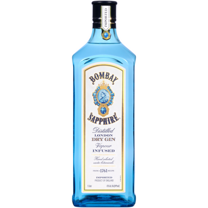 Bombay Sapphire Gin 94 - 1.0L - Front