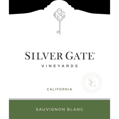 Silver Gate Vineyards Sauvignon Blanc California - 750ML - Front Label