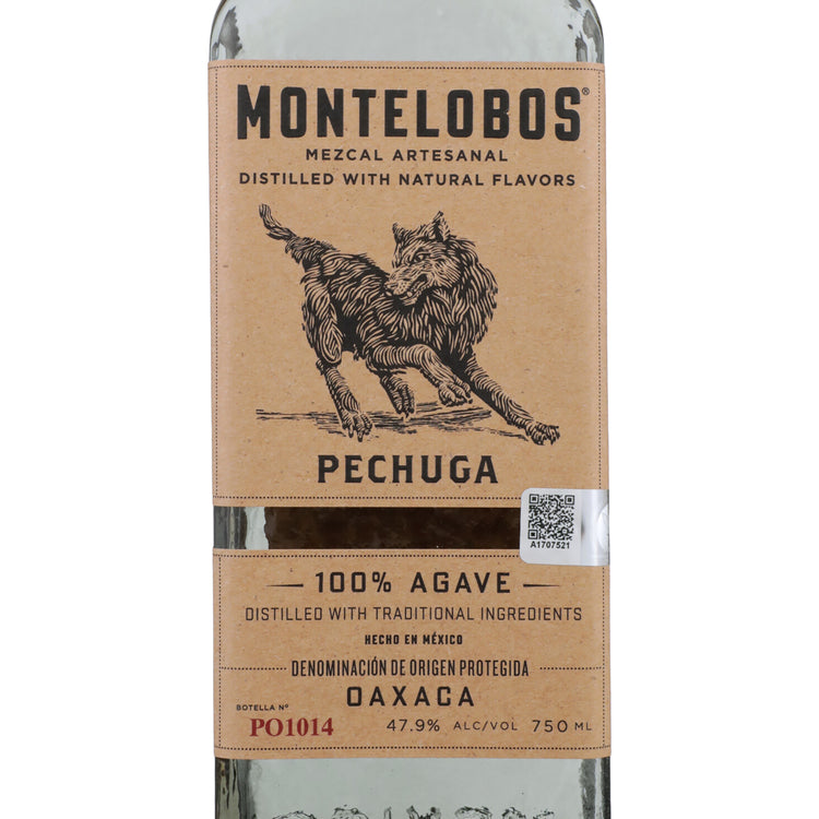 Montelobos Mezcal Artesanal Pechuga 95.8 - 750ML - Front Label