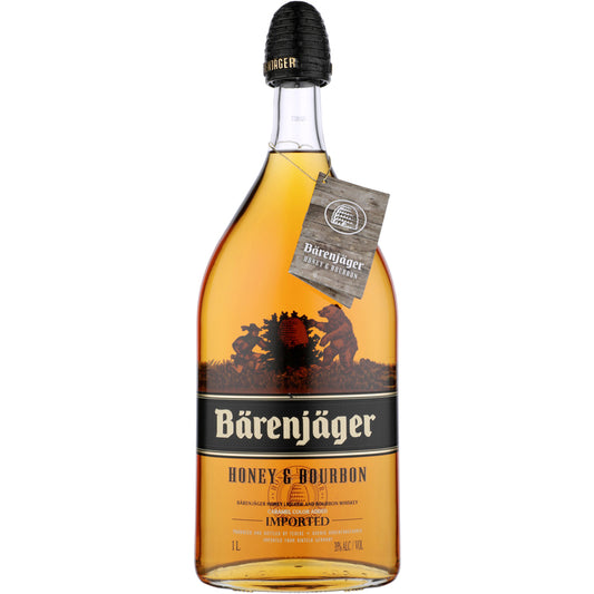 Barenjager Honey & Bourbon 70 - 1.0L - Front
