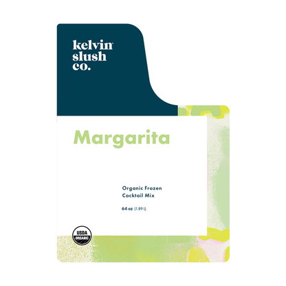 Kelvin Slush Mango Frozen Cocktail Mix - 32 Z - Front Label