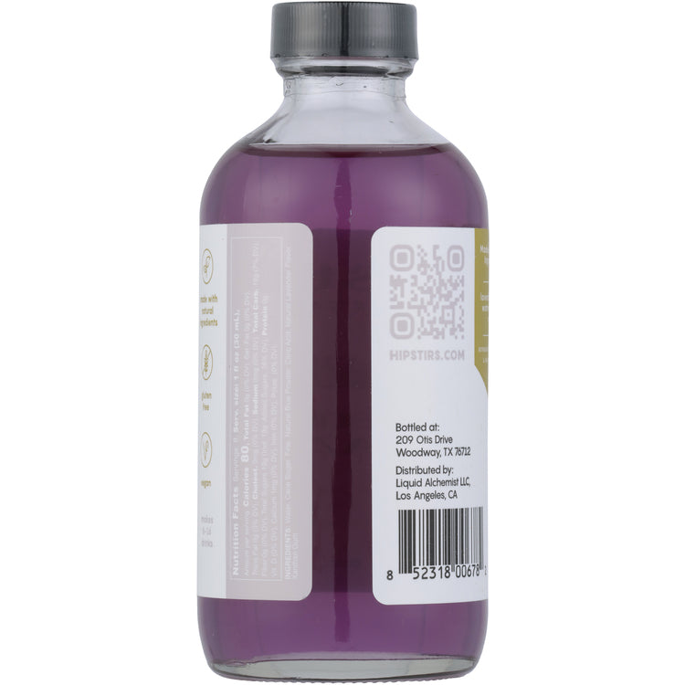 Hipstirs Syrup Lavender Haze - 8 Z - Back