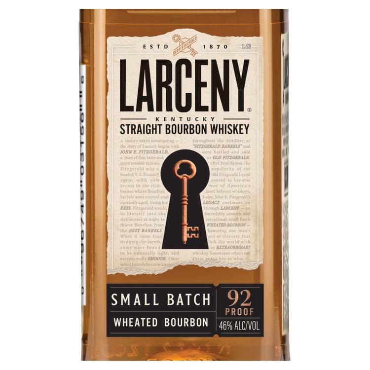 Larceny Straight Bourbon Very Special Small Batch 92 - 50ML - Front Label