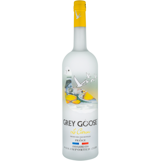 Grey Goose Citrus Flavored Vodka Le Citron 80 - 1.75L