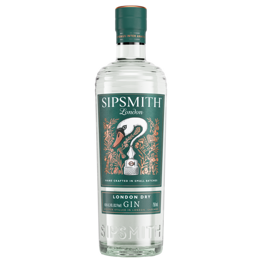 Sipsmith London Dry Gin 83.2 - 750ML - Front