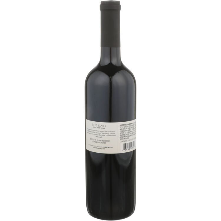 Cosentino Winery Red Wine The Dark Lodi 2022 - 750ML - Back