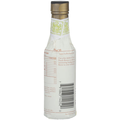 Fee Brothers Bitters Peach - 5 Z - Back