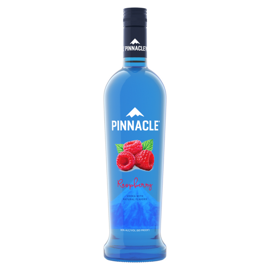 Pinnacle Raspberry Flavored Vodka 60 - 750ML - Front