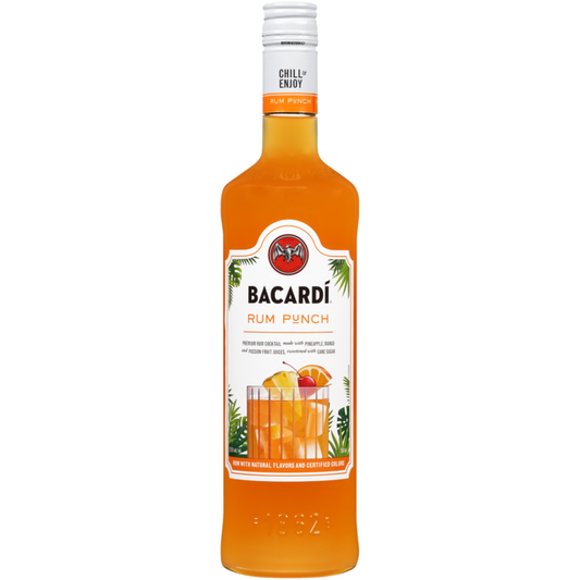 Bacardi Rum Punch Classic Cocktails 25 - 750ML - Front