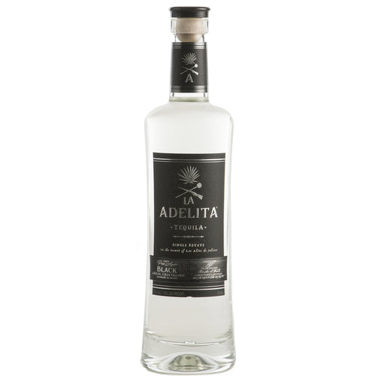 La Adelita Tequila Black Anejo Cristalino 80 - 750ML - Front