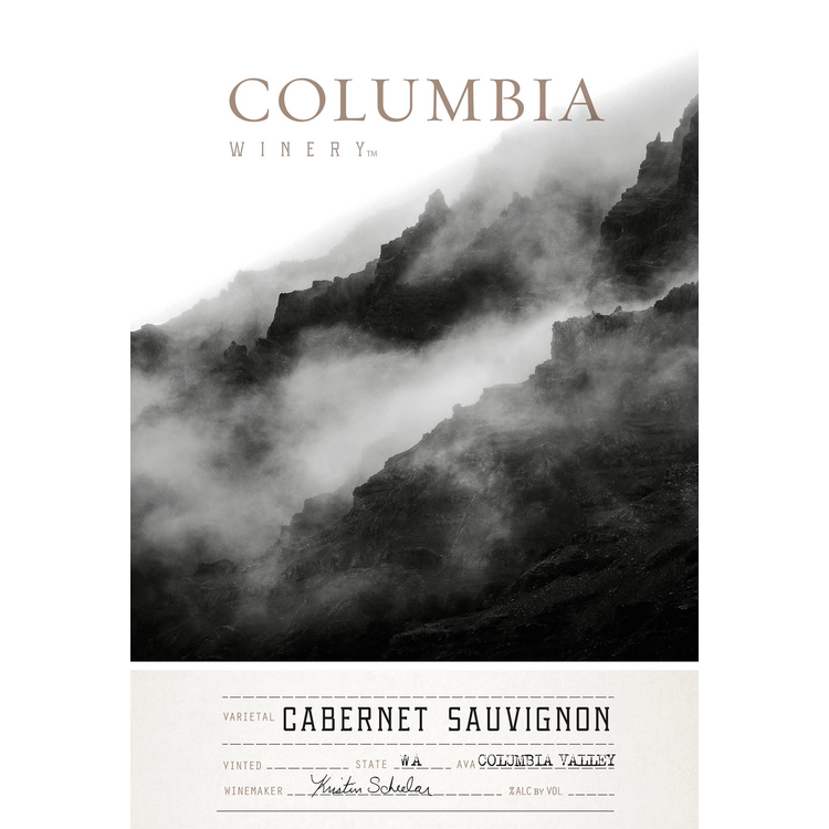 Columbia Winery Cabernet Sauvignon Columbia Valley - 750ML - Front Label