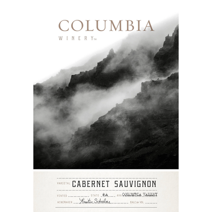 Columbia Winery Cabernet Sauvignon Columbia Valley - 750ML - Front Label