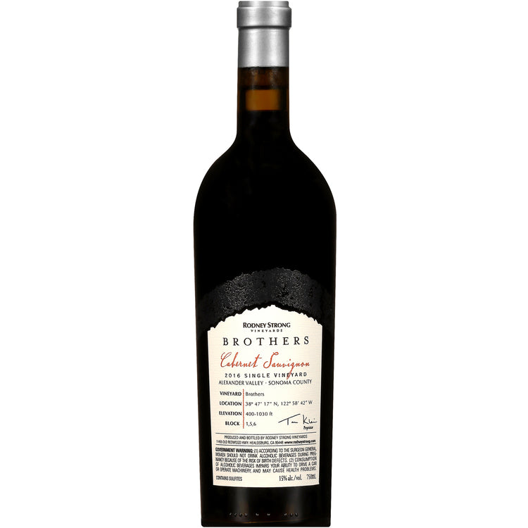 Rodney Strong Cabernet Sauvignon Brothers Vineyard Alexander Valley 20 - 750ML