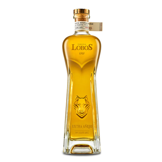 Lobos 1707 Tequila Extra Anejo 80 - 700ML - Front
