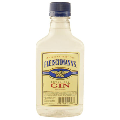 Fleischmann's Extra Dry Gin 80 - 200ML - Back