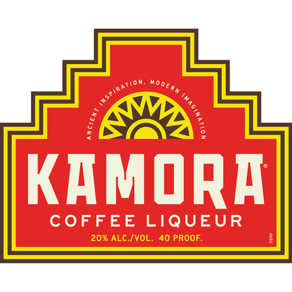 Kamora Coffee Liqueur 40 - 750ML - Front Label