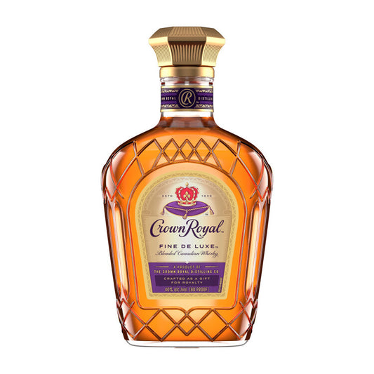 Crown Royal Canadian Whisky Fine Deluxe 80 - 375ML - Front