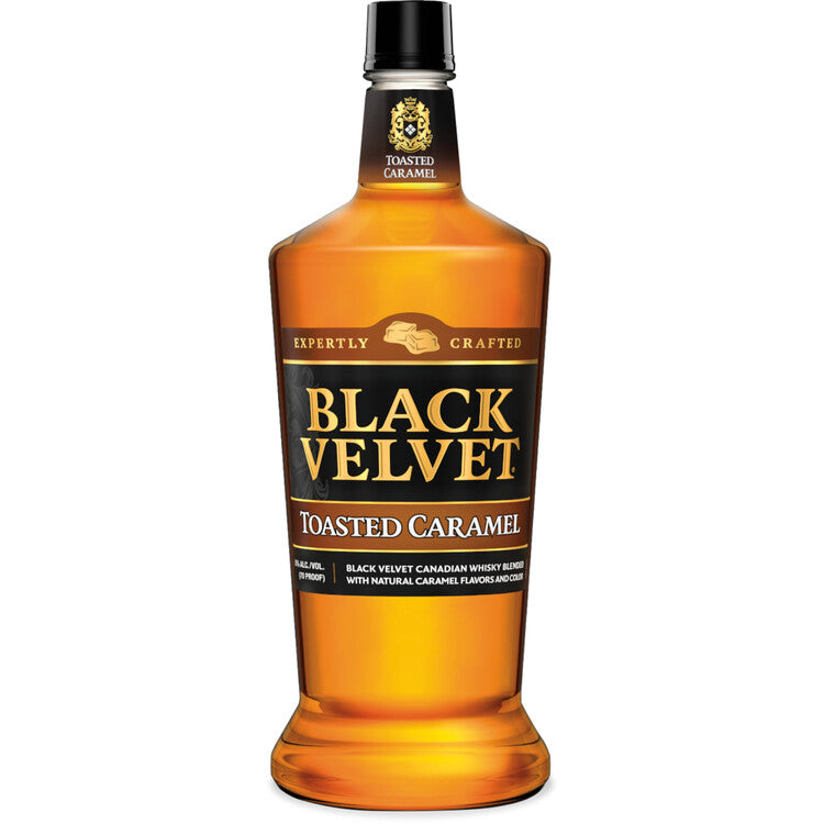 Black Velvet Toasted Caramel Flavored Whisky 70 - 1.75L - Front