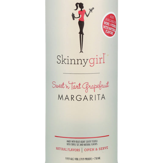 Skinnygirl Grapefruit Margarita Sweet & Tart 19.9 - 750ML - Front Label