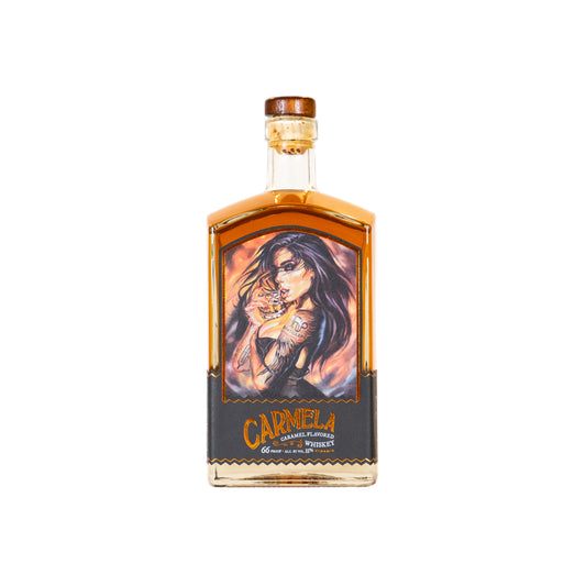 R6 Distillery Caramel Flavored Whiskey Carmela 66 - 750ML