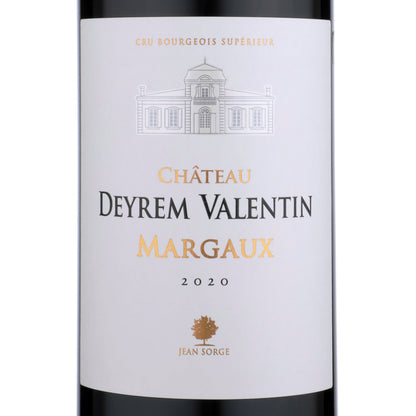 J Sorge Chateau Deyrem Valentin Margaux 2020 - 750ML - Front Label