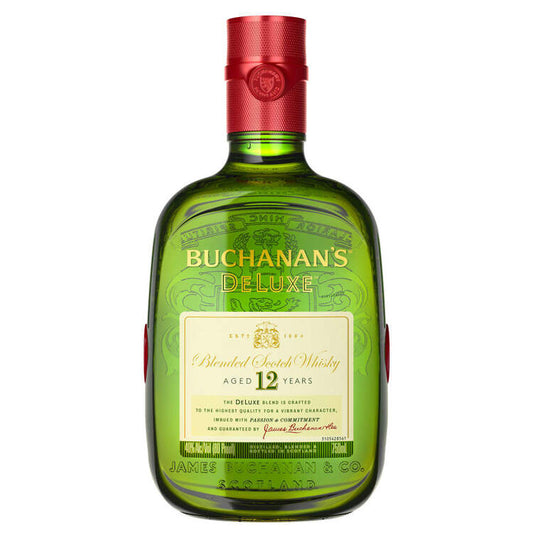 Buchanan's Blended Scotch Deluxe 12 Yr 80 - 750ML - Front