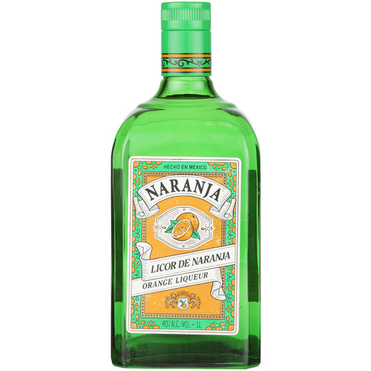 Naranja Orange Liqueur Licor De Naranja 80 - 1.0L - Front