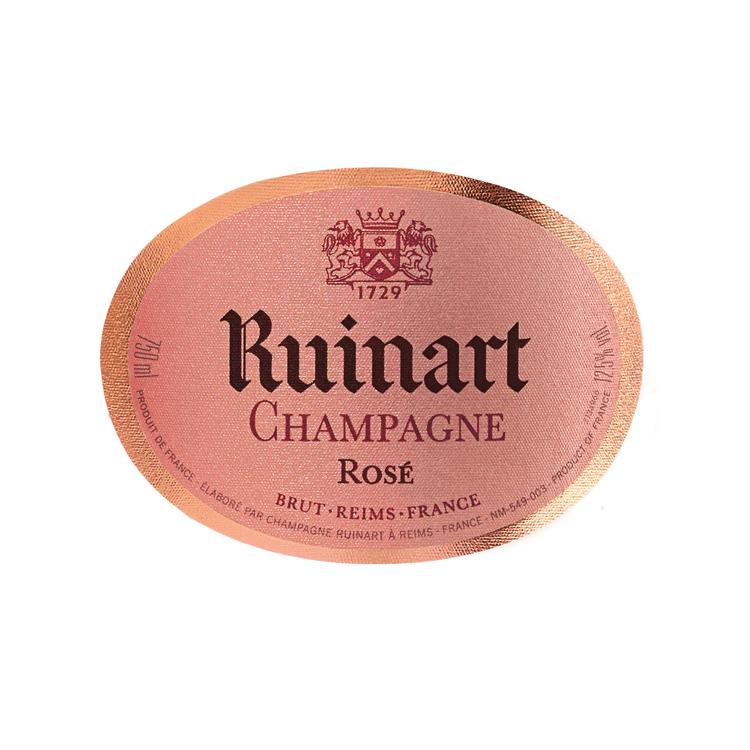 Ruinart Champagne Brut Rose - 750ML - Front Label