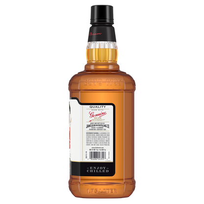 Jim Beam Red Stag Black Cherry Infused Straight Bourbon 65 - 1.75L - Back