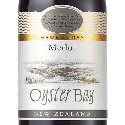 Oyster Bay Merlot Hawkes Bay - 750ML - Front Label