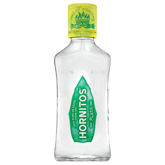 Hornitos Tequila Plata 80 - 200ML - Front