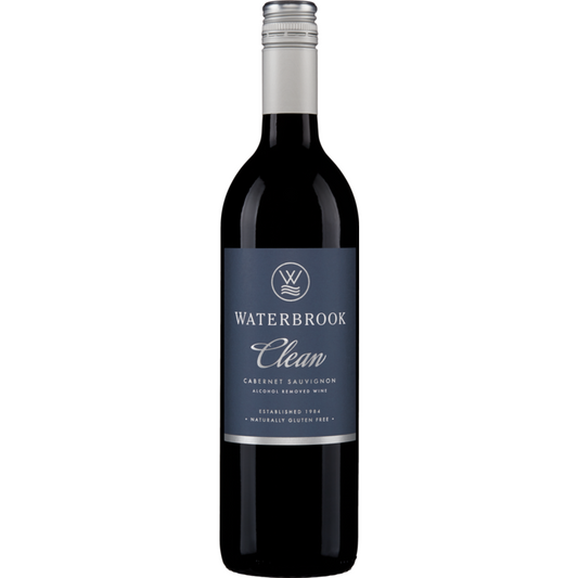 Waterbrook Cabernet Sauvignon Clean Alcohol Removed Wine - 750ML - Front