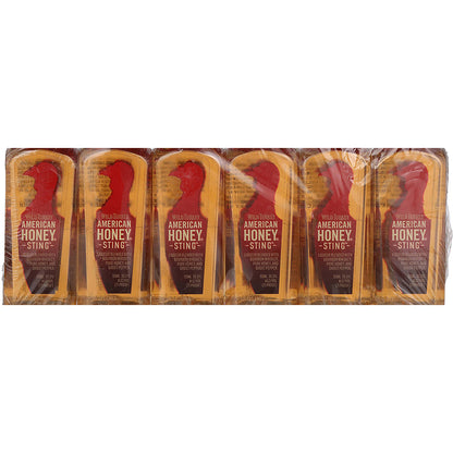 Wild Turkey Whiskey Liqueur With Ghost Peppers American Honey Sting 71 - 50ML - Front Label