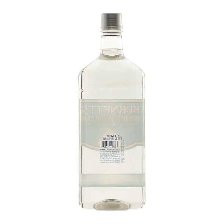 Burnett's Whipped Cream Flavored Vodka 60 - 1.75L - Back