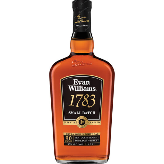 Evan Williams Straight Bourbon 1783 Small Batch 90 - 1.75L