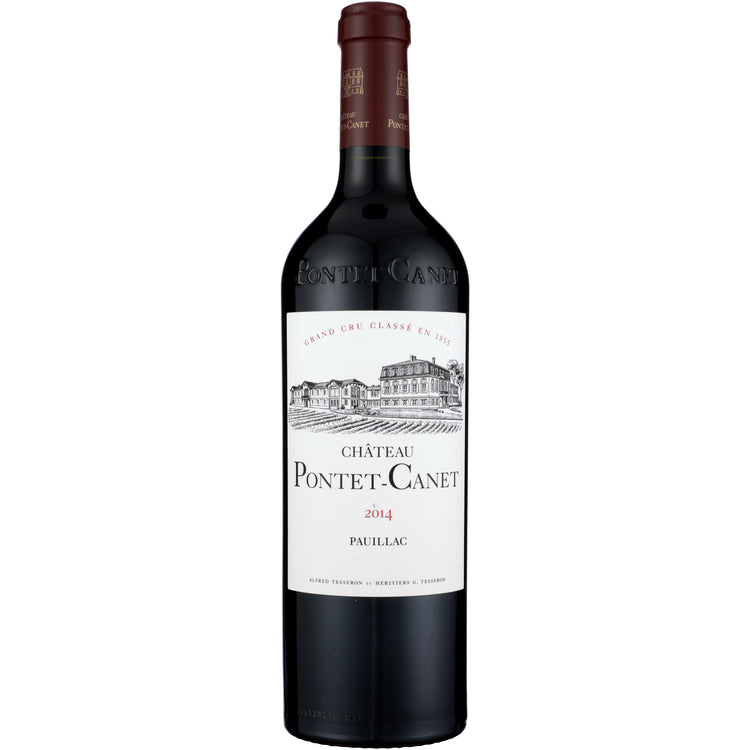 Chateau Pontet Canet Pauillac 2014 Wood Box - 750ML