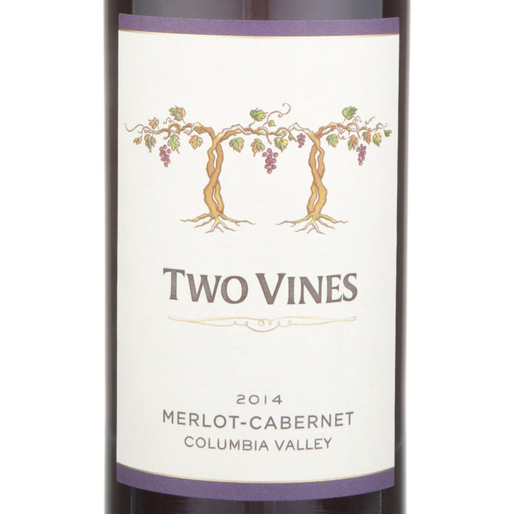 Two Vines Red Blend Columbia Valley - 750ML - Front Label